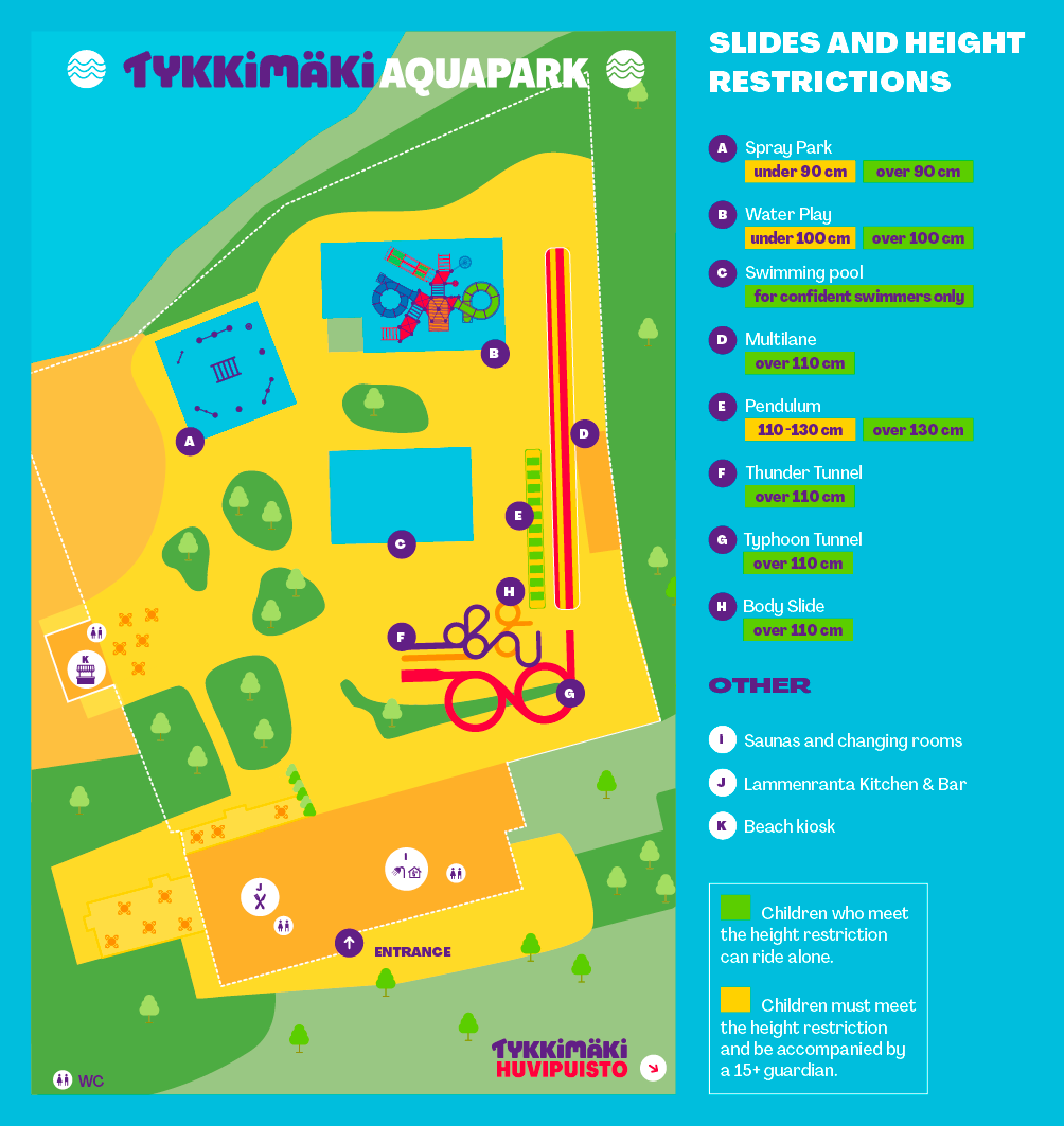 Aquapark map